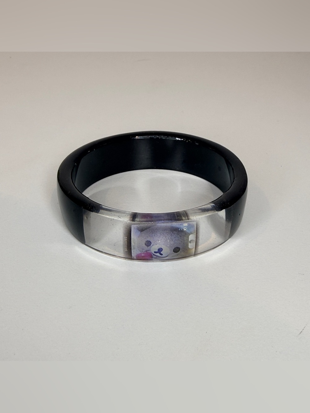 Rilakkuma black color block bangle